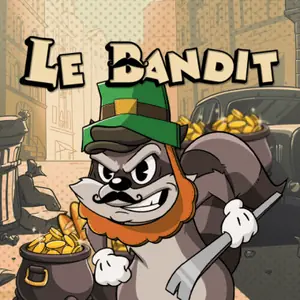 Le Bandit slot cover, Hacksaw Gaming